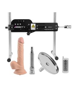 Machine à sexe automatique, APP/télécommande Machine à amour avec 3 accessoires Connecteur pneumatique rapide Jouets sexuels pour adultes