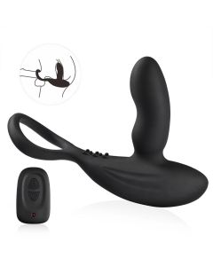 Vibrateur Anal Plug en Silicone avec télécommande sans fil Stimulation de la prostate pour homme femme