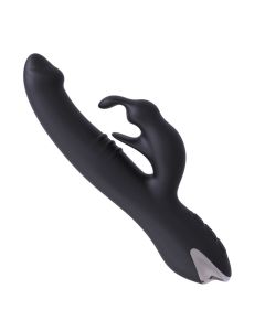 Vibrateur Lapin Rotation 360° Stimulateur Point G Clitoris Pour Femme