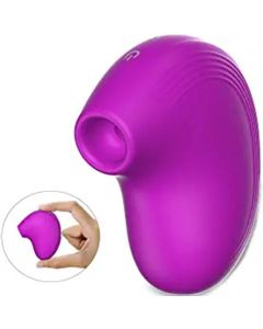 Vibrateur Clitoris Suceur Rechargeable Point G Silicone Vagin Mini Clitoris Silencieux Stimulateur Téton