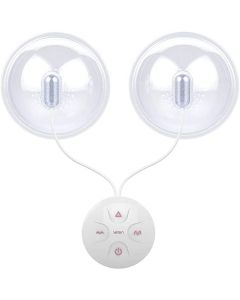 Vibrateur multifonctionnel de succion des seins et de léchage des mamelons, mains libres, rechargeable par USB