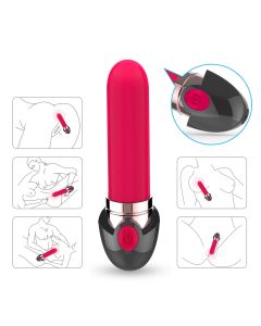 REALLOVE Œuf vibrant rouge à lèvres féminin masturbateur vibrant puissant sans fil stimulation clitoridienne