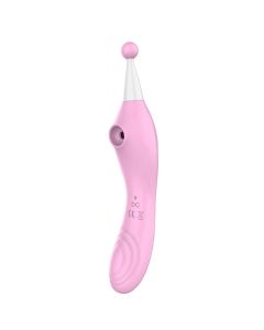 Bâton vibrant multifonction AV Sucking Vibrator Sex Oral Licking Nipple Clitoris Vagina