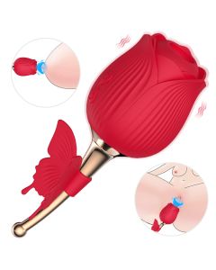 Vibrateur rose multifréquence suceur oeuf vibrant appareil de masturbation féminine