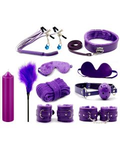 11 pièces de jouets BDSM en cuir, ensembles de bondage, kits de retenue pour couples