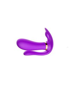 Female invisible sucking wearable Vibrator medical silicone wireless remote control vibration rechargeable Masager suitable for ladies and couples